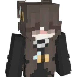 Ascrumdiddlyum Minecraft avatar bust