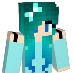 Asherleighh Minecraft avatar bust