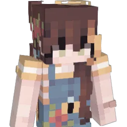 Ashinycombee Minecraft avatar bust