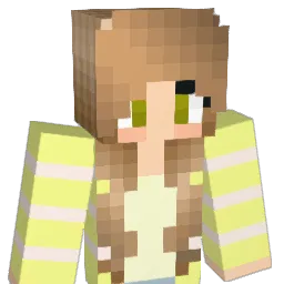 Ashleympe Minecraft avatar bust