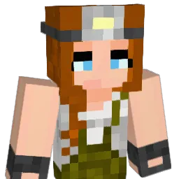 Ashyya Minecraft avatar bust