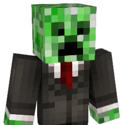 Asiakirja Minecraft avatar bust