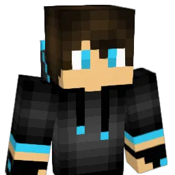 AsianAzn Minecraft avatar bust