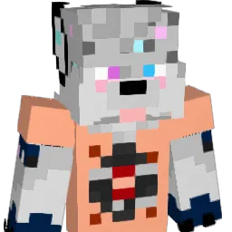 AskarTheWolf Minecraft avatar bust