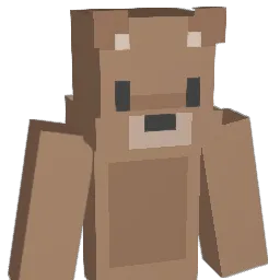 Askathing Minecraft avatar bust