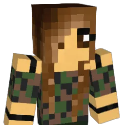 AskeFrida Minecraft avatar bust
