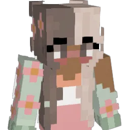 Aslushie Minecraft avatar bust