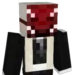 Asmortiers Minecraft avatar bust