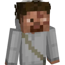 Asstn Minecraft avatar bust