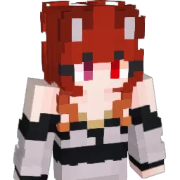 AsteriaFox Minecraft avatar bust
