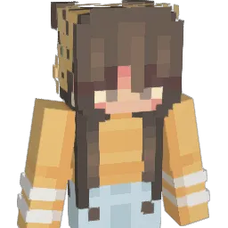 AstridCatWoman Minecraft avatar bust