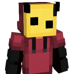 Astrosaunted Minecraft avatar bust
