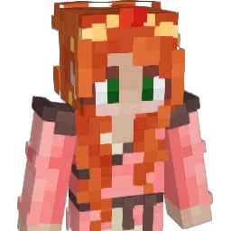 AthenaEyes Minecraft avatar bust