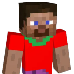 AtlasFire Minecraft avatar bust