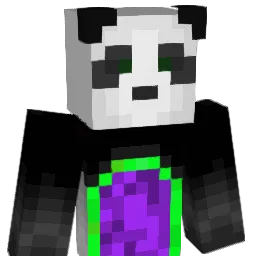 AtomPanda Minecraft avatar bust