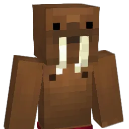 Atomicwalrusman Minecraft avatar bust