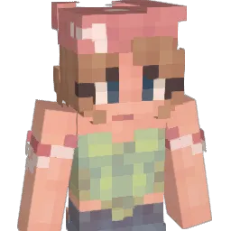 AubyWasabi Minecraft avatar bust