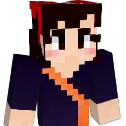 Aucella Minecraft avatar bust
