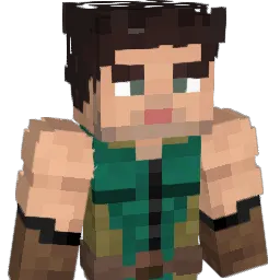 August646 Minecraft avatar bust