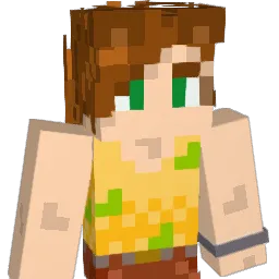 AuntieJen Minecraft avatar bust