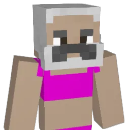 AuntyPat Minecraft avatar bust