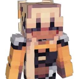 Aurakee Minecraft avatar bust
