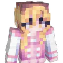Aurella Minecraft avatar bust