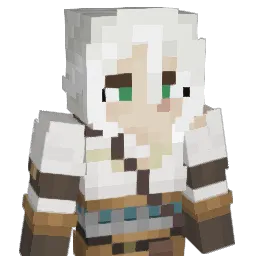 Auronic Minecraft avatar bust