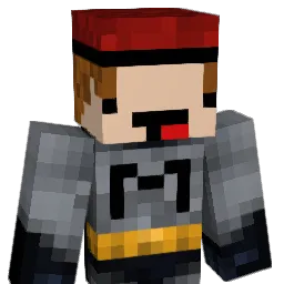 Ausgestosener Minecraft avatar bust