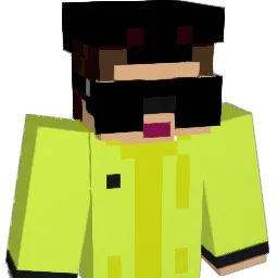 Automobilhasser Minecraft avatar bust