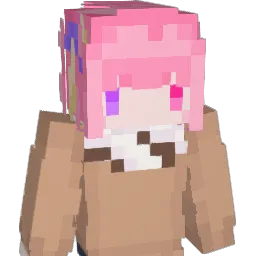 Autopink Minecraft avatar bust