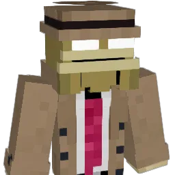 Avaxe Minecraft avatar bust