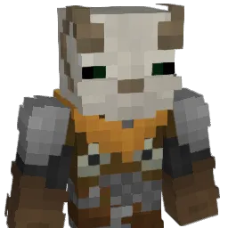 AverageGOAT Minecraft avatar bust