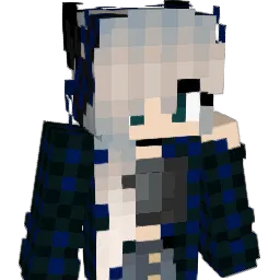 Aviewolf Minecraft avatar bust