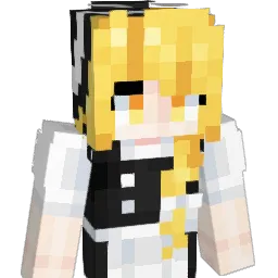 AviiLightning Minecraft avatar bust