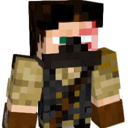 AvonWulver Minecraft avatar bust