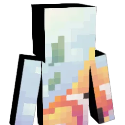 AvrilBlue Minecraft avatar bust