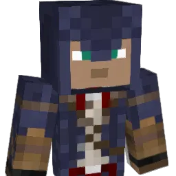 AwFro Minecraft avatar bust
