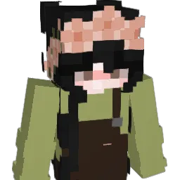 Awba Minecraft avatar bust