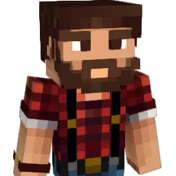 AwkwarDave Minecraft avatar bust