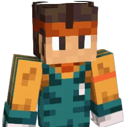 AxoJumper Minecraft avatar bust