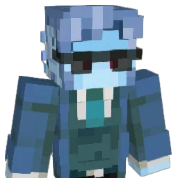 Axoflopl Minecraft avatar bust