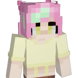 Axolobee Minecraft avatar bust
