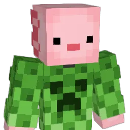 AxolotlKingYT Minecraft avatar bust
