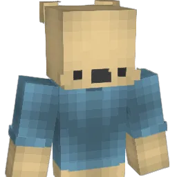 Axrl Minecraft avatar bust