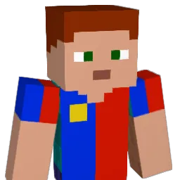 AyZiX Minecraft avatar bust