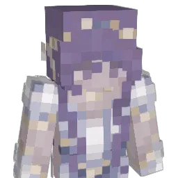 AyakoYurie Minecraft avatar bust