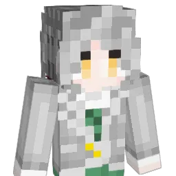 AyameShinoa Minecraft avatar bust