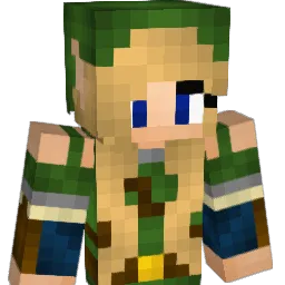 Ayymee Minecraft avatar bust