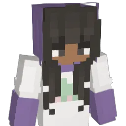 Ayziia Minecraft avatar bust